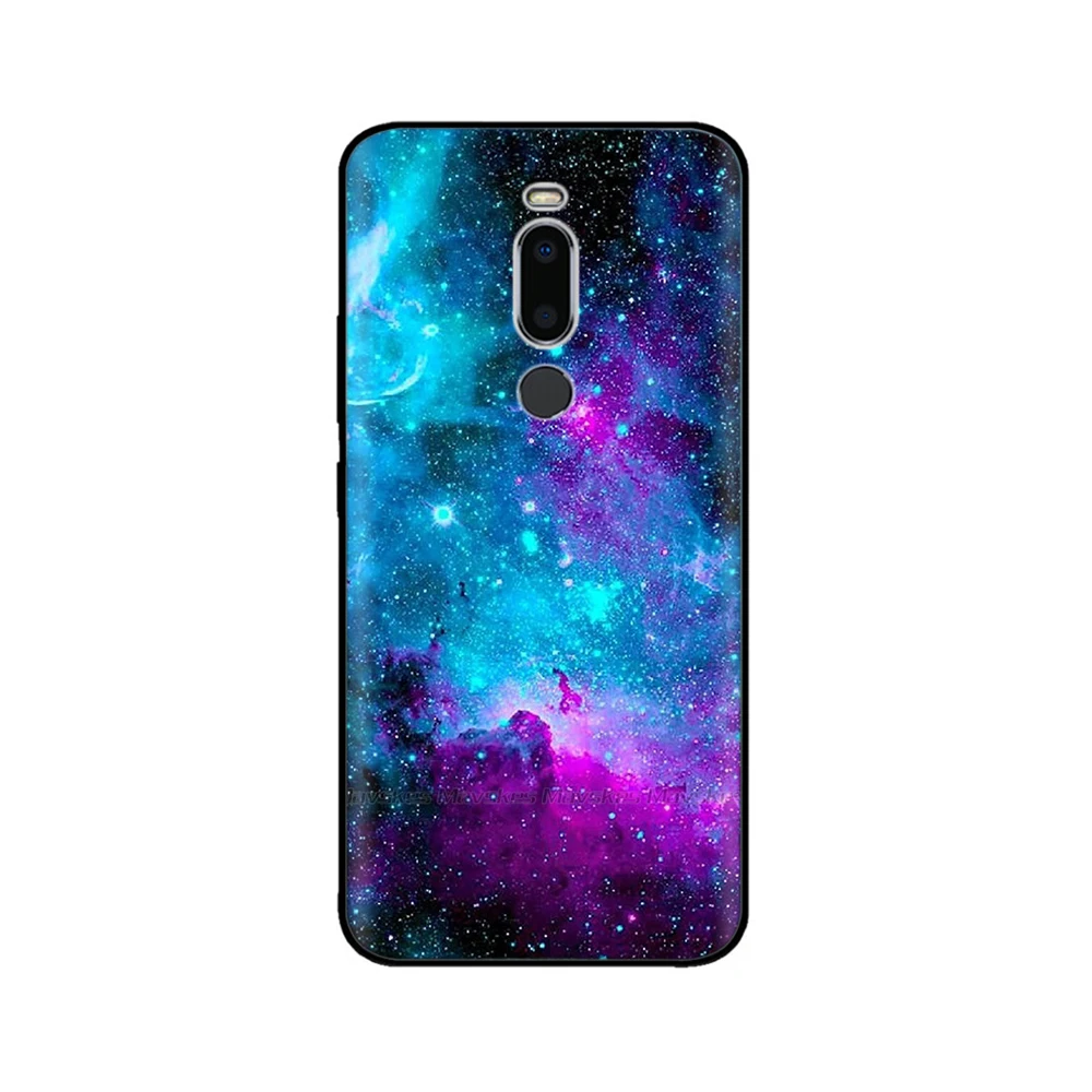 Phone Case for Meizu M8 Lite Soft Tpu Back Cover Protective for Meizu M8 Cover for Meizu M 8 Lite M813H M816H Silicon Flower cases for meizu back Cases For Meizu