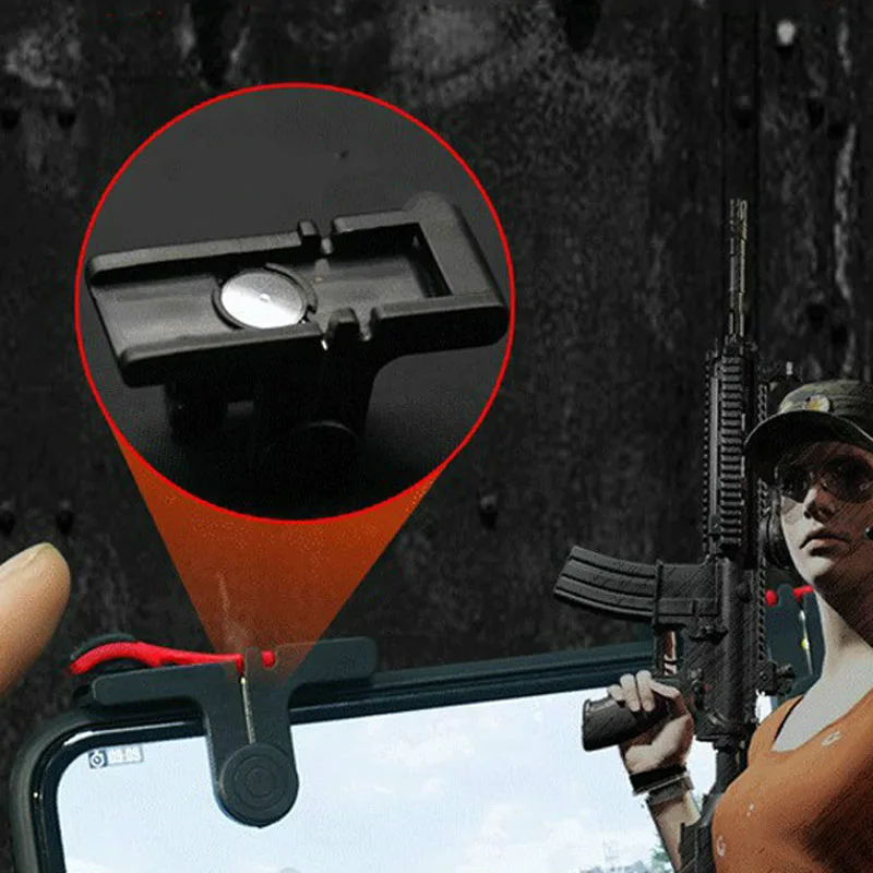 2 шт. PUBG Moible контроллер геймпад Бесплатный огонь L1 R1 триггер PUGB мобильные клавиатуры сцепление L1R1 джойстик для iPhone Android телефон