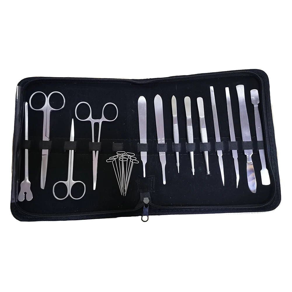 Overig 34 PCS DISSECTION DISSECTION ANATOMY MEDICAL STUDENT KIT+SCALPEL