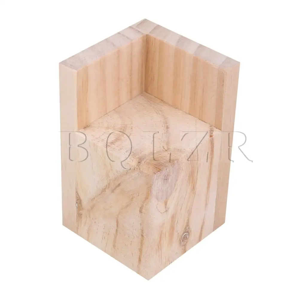 Bqlzr 6cm Inner Length 8cm Inner Height Wooden Color Pine Wood