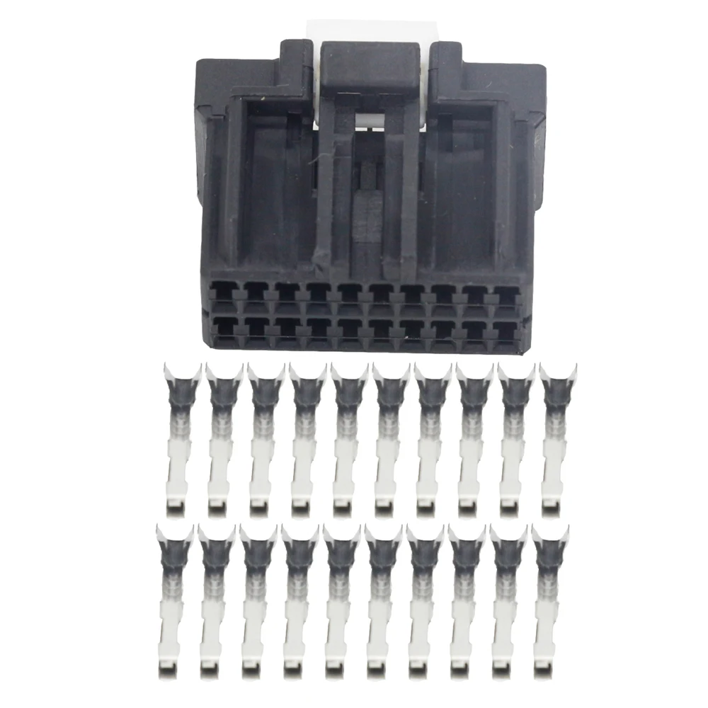 cabo de plugue automotivo preto conector 01