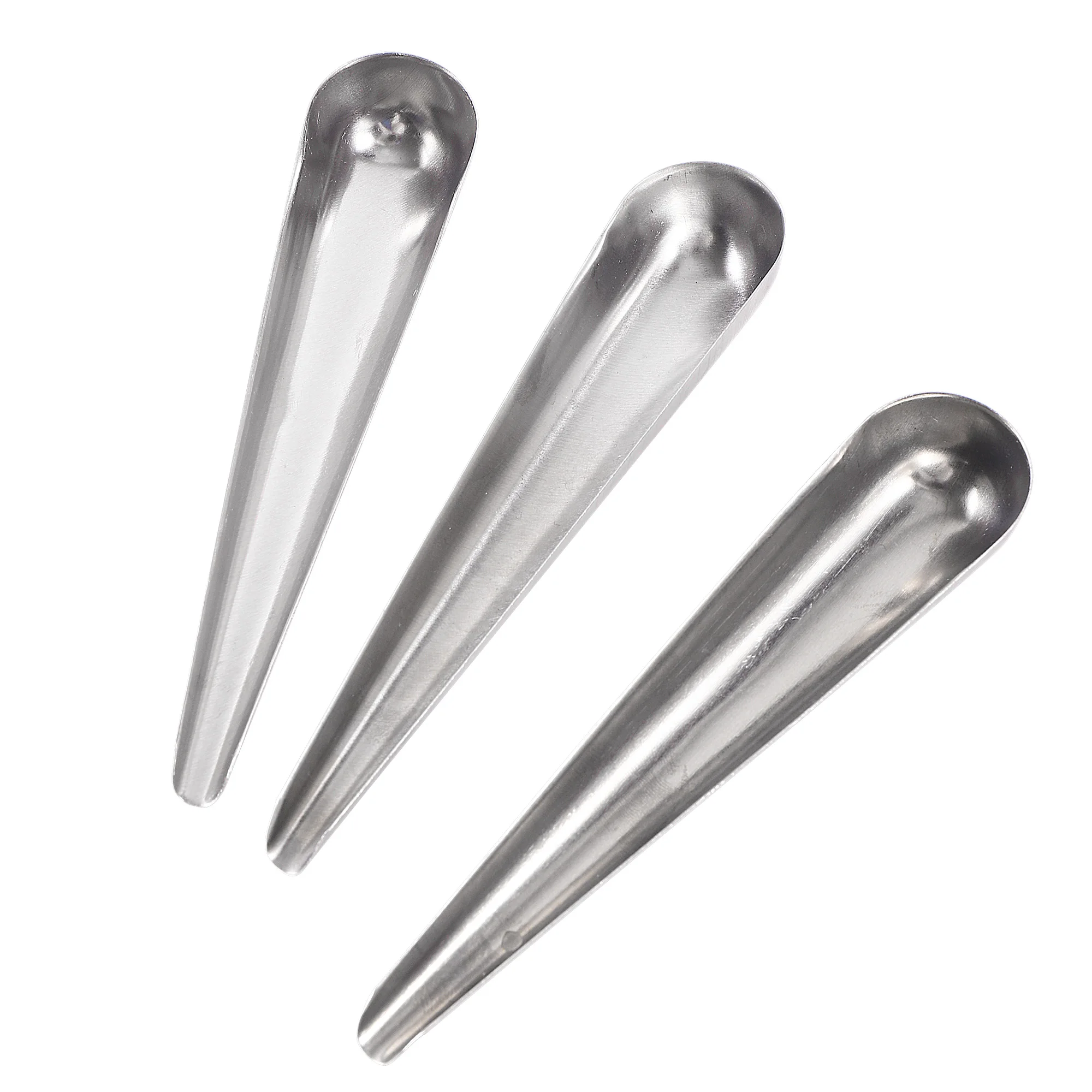 Pet Bird Parrot Stainless Steel Food Adding Spoon Bird Cage Food Add Accessories Small Pet Feeding Tool 1 Pc