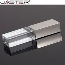 JASTER элегантный розовый Золотой ярко-розовый кристалл usb 2,0 флеш-накопитель с логотипом на заказ 4 ГБ 8 ГБ 16 ГБ 32 ГБ 64 ГБ 128 ГБ