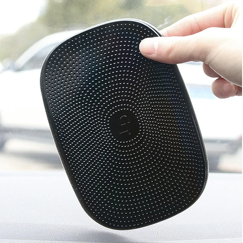 Car Dashboard Sticky Anti-Slip Mat Auto Non-Slip Gel Pad Mobile Phone Perfume Ornaments Sundries Holder Pad Car Interior Styling
