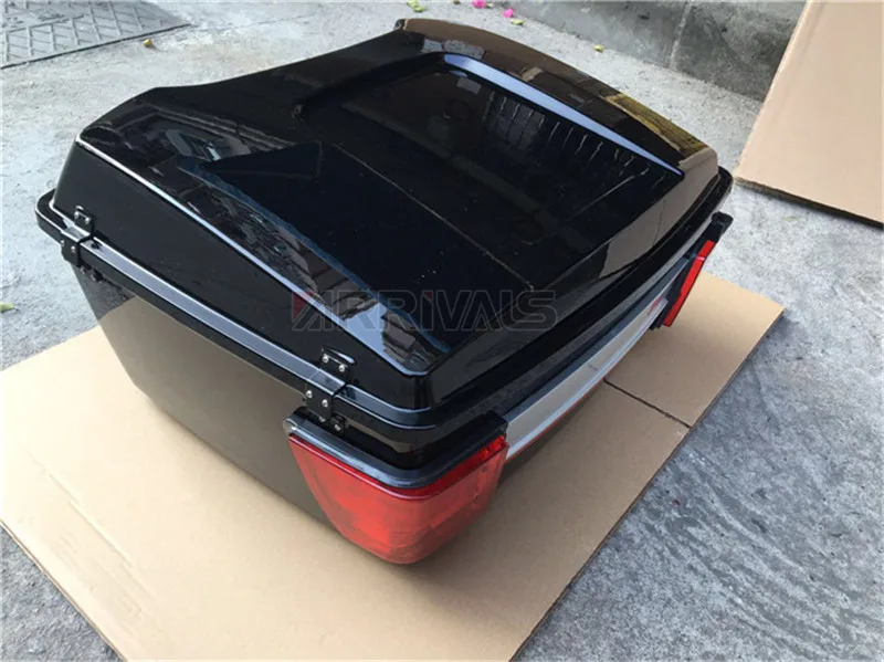 Задняя коробка мотоцикла хвост чемодан багажник чехол Toolbox подходит для Harley Electra Glide
