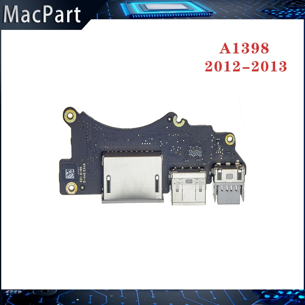 Для Macbook Pro Retina 15 &quotA1398 USB DC I/O Jack плата питания 820-3071-A с кабелем 821-1372-A подходит для