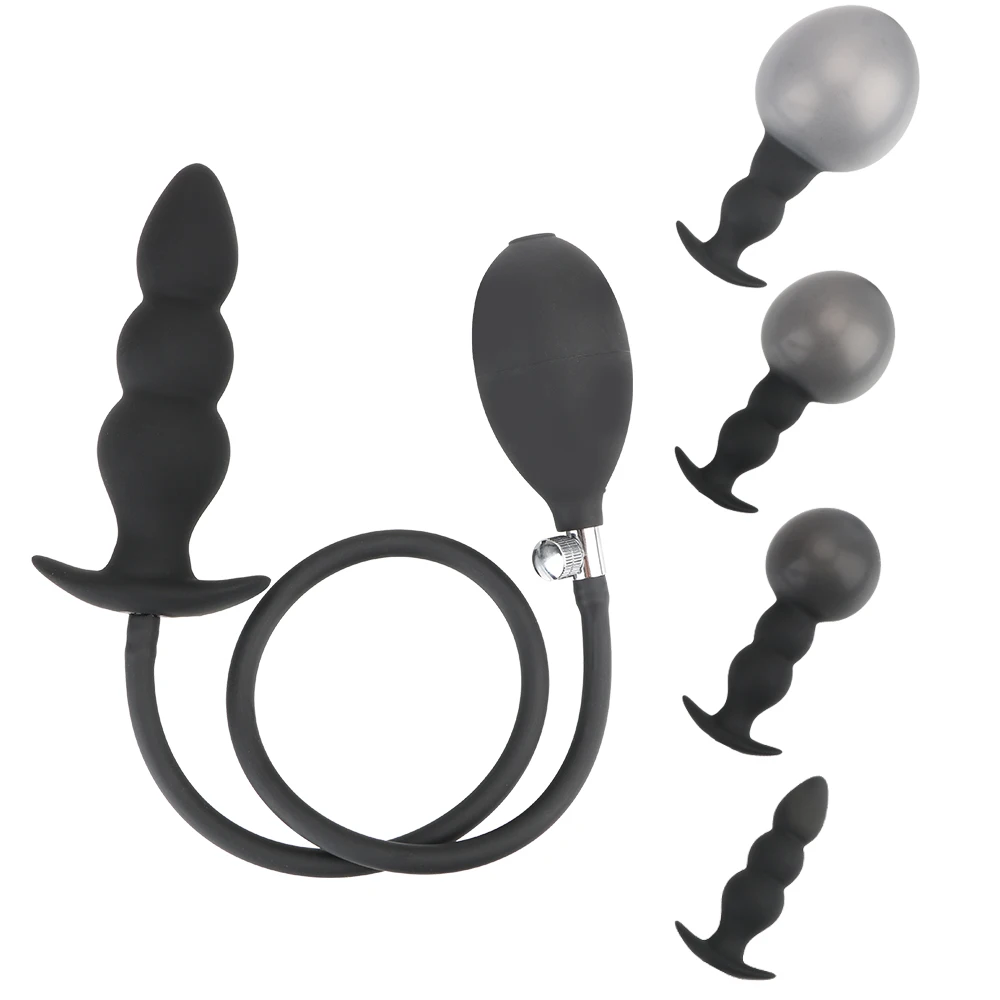 Inflatable Anal Plug And Anal Pump Dilator For Prostate Massage_voghion.com
