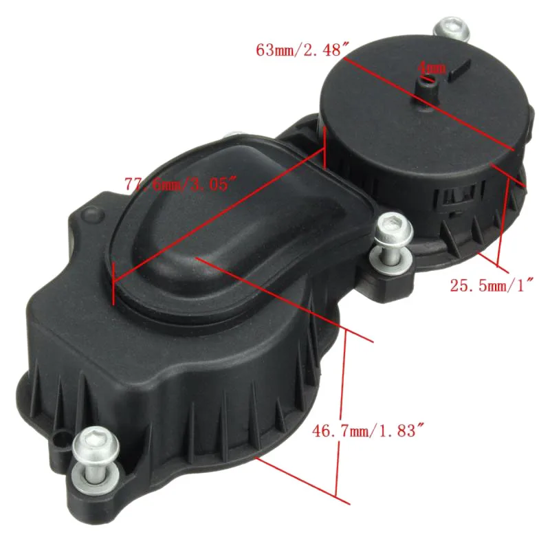 Вентиляционный клапан для масляного фильтра Картера, сепаратор двигателя, комплект 11127799224 для BMW 3 серии E46 E61 E81E 90 E83