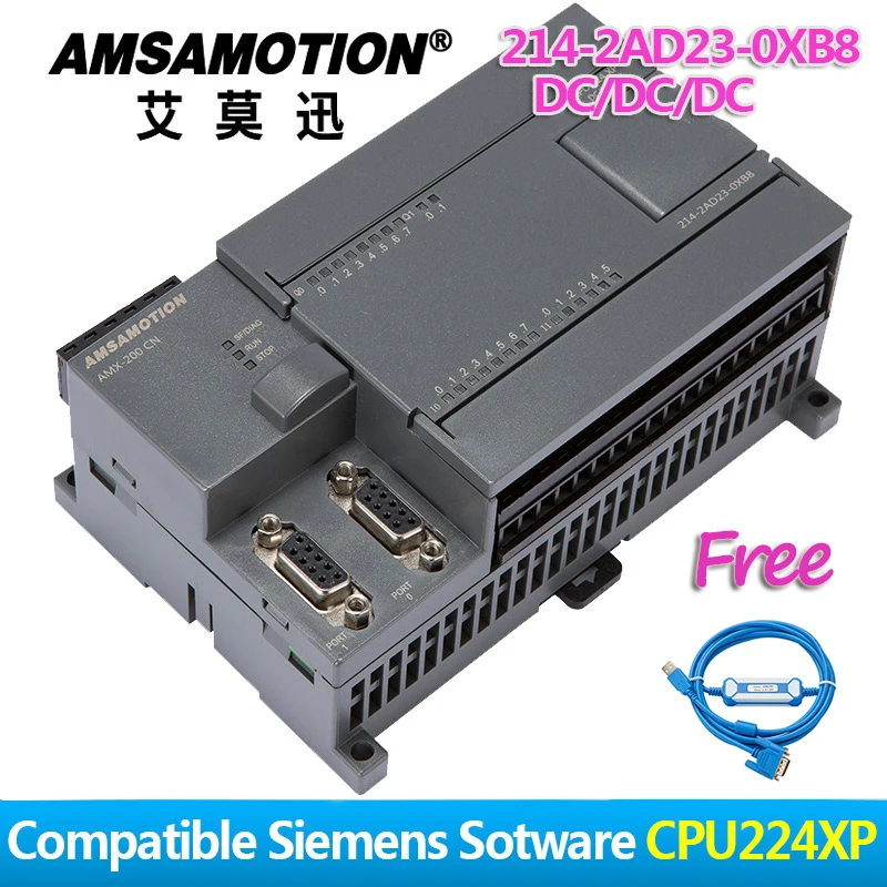Amsamotion CPU224XP ток 14 в пост. Тока/постоянный выход 10 6ES7 214 2AD23 0XB8 транзисторный