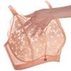 No Rims  Sexy Lingeries Women bras big size plus size 120EF 52EF Breathable crystal cup lace women's underwear ► Photo 2/6