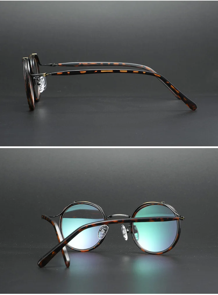 TR90 Transparent Round Glasses Men Women Vintage Optical Eyeglasses Frame Prescription Spectacle Frames man Clear Eyewear Oculos
