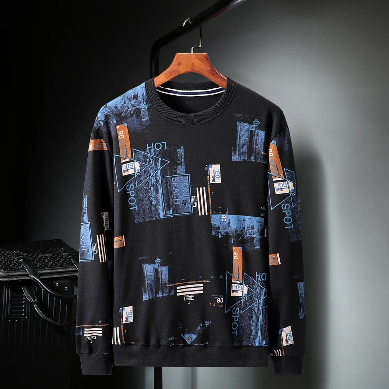 

Plus 10XL9XL 8XL 7XL 6XL 2020 Men Hip Hop T Shirt Streetwear Print Tshirt HipHop T-shirt Oversize Cotton Tops Tees Long Sleeve
