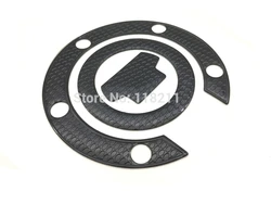 3D Motorcycle Tank Pad Protector Sticker (Black)