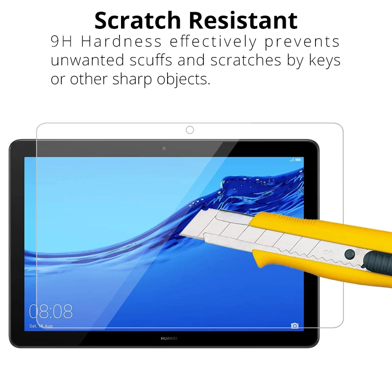 

Premium Tempered Glass Screen Protector for Huawei MediaPad T5 10 AGS2-W09/L09/L03/W19 10.1 inch Tablet Protective Glass