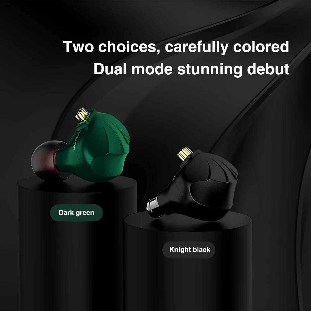 New TRN VX 6BA+1DD Hybrid Metal In Ear Earphone