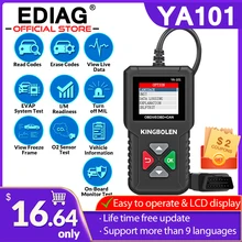 

OBD2 Scanner Auto Diagnostic Tools Ediag YA101 OBDII EOBD Code Reader KONNWEI OBD II Function LAUNCH CR300 for 12V Car DiagnosIs