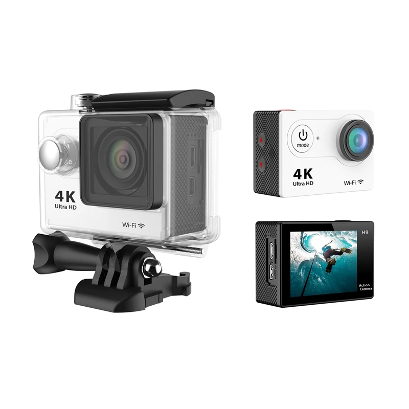 FFYY-H9R Wifi Camera 1080P Ultra 4K Sport Action Waterproof Travel Camcorder