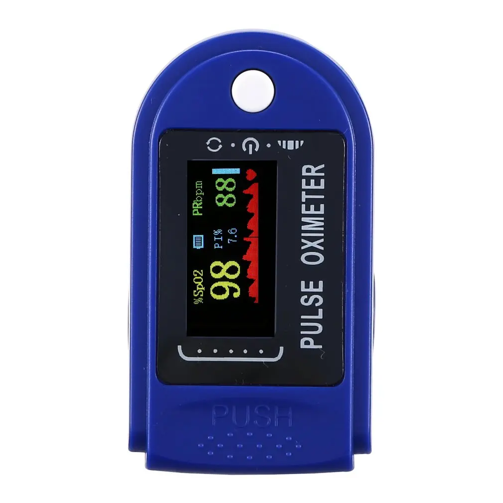 Pulsossimetro Digitale Pulsossimetro Pulsossimetro Misuratore Di Saturazione Dell'Ossigeno Nel Sangue Dito Spo2 Pr Cardiofrequenzimetro Assistenza San