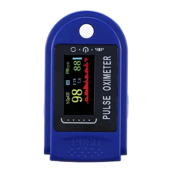

Finger Oximeter Digital Fingertip Pulse Oximeter Blood Oxygen Saturation Meter Finger SPO2 PR Heart Rate Monitor Health Care