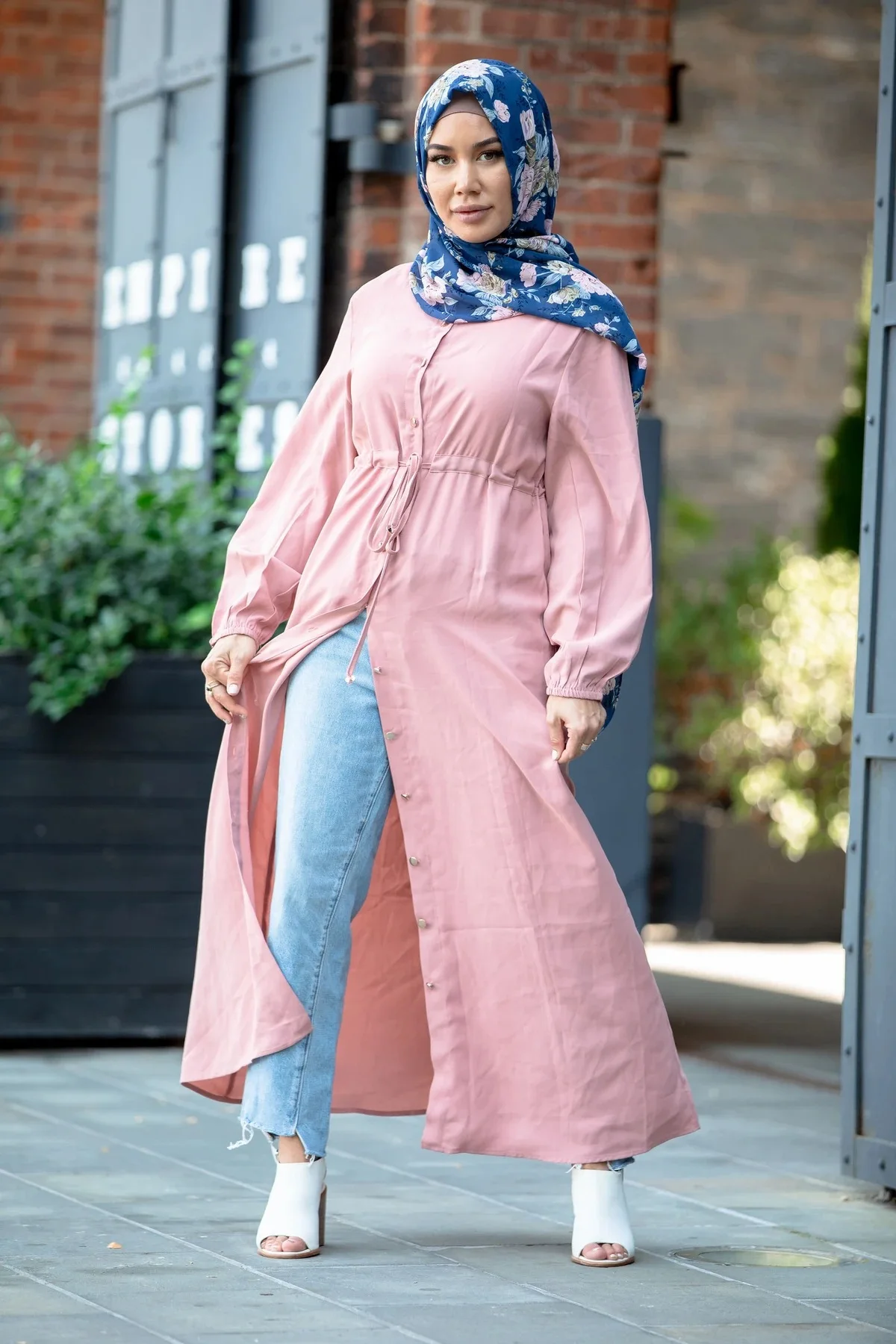 Pakaian Islami Gaun Muslim Turki 