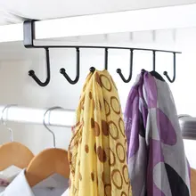 Шкаф для хранения из кованого железа, многофункциональный ряд крючков, шкаф для одежды, отделочная стойка для кухни, бесшовный крючок без гвоздей