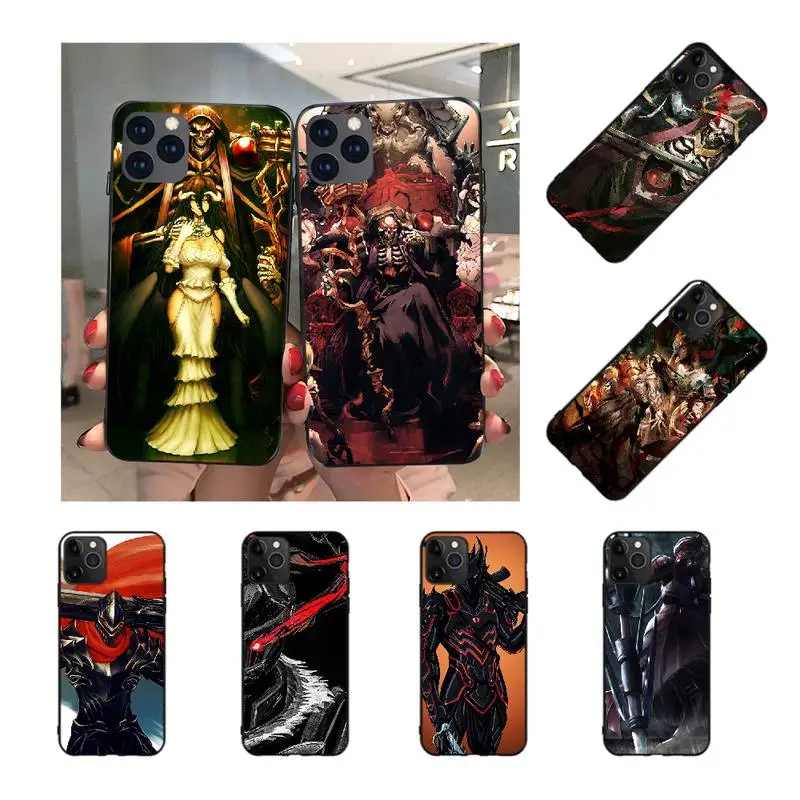 NBDRUICAI Overlord Anime Customer High Quality Phone Case for iPhone 11 pro XS MAX 8 7 6 6S Plus X 5S SE XR case | Мобильные