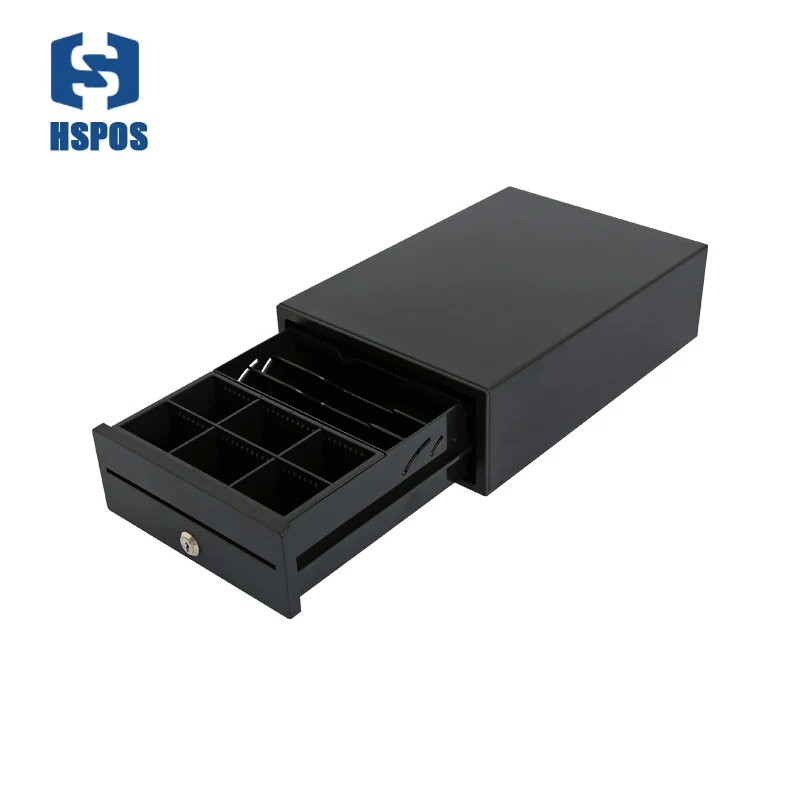 Hspos-pequena Gaveta de Dinheiro para Supermercado Suporte para a Interface Rj11 Bill Titulares Porta-moedas Removíveis Hs208