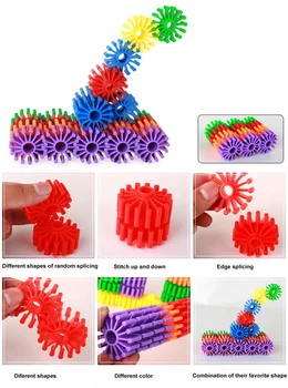 

Variety Gears Block Inserted Building Blocks Toys Model DIY Fun Educational Toy For Children Innovative Gear Blocks kids Gifts
