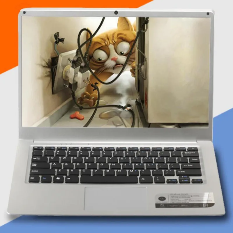 4 ГБ ОЗУ + 64 Гб EMMC ноутбук компьютер ПК 14 дюймов 1366x768P Intel Atom X5 Z8350 1 44 ГГц