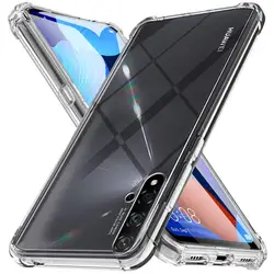 Ultra Clear Raised Corners Protective Soft Case for Y7 Pro 2019 (Transparent)