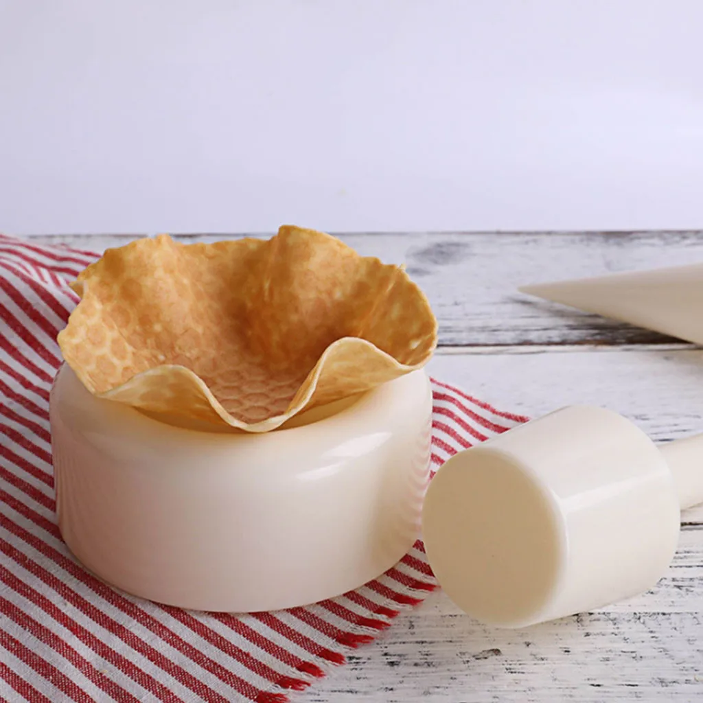 Форма формы конуса мороженого 3D конусная форма мороженого и форма крема Украшение Тортов мастикой Полимерная глина пищевой инструмент@ 30
