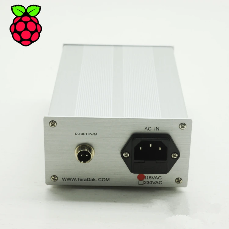 TeraDak Raspberry A/A+/B+ 3 знака после Raspberry pi3 Линейный источник питания 5V 2.5A