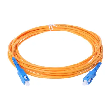

SC/UPC-SC/UPC-SM 3mm Fiber Optic Jumper Cable Single Mode Extension Patch Cord Y98E
