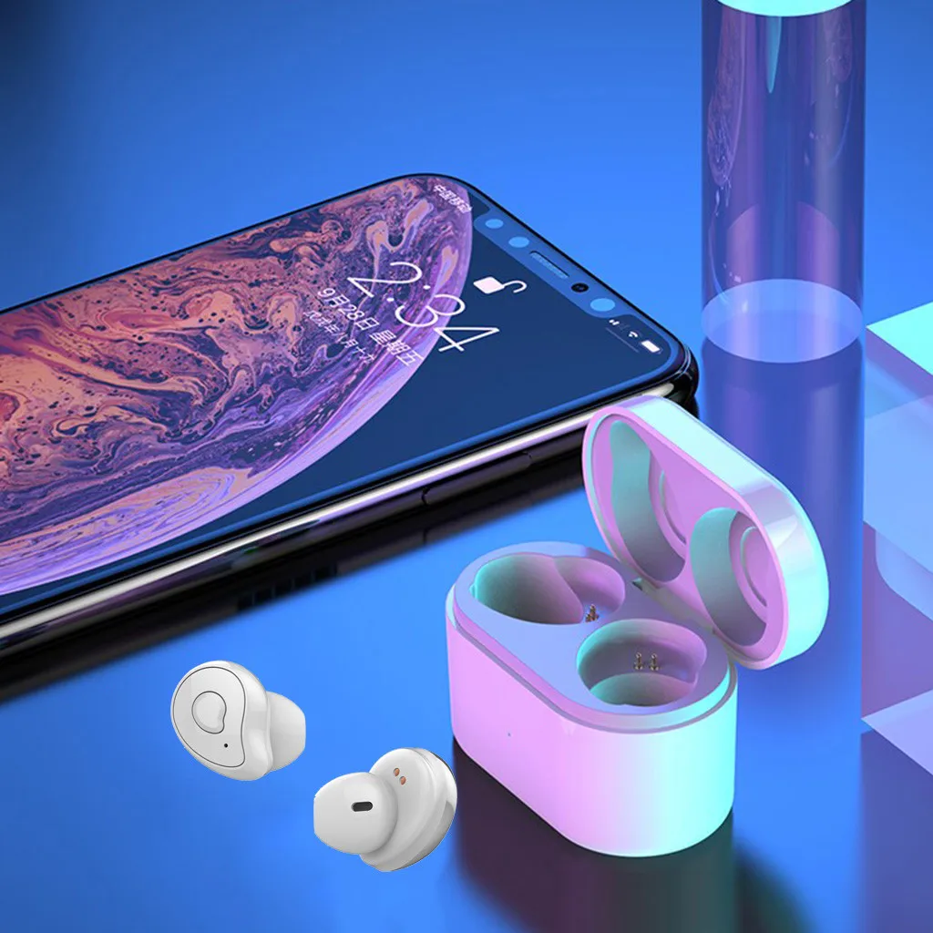 3D стерео мини Близнецы настоящие Беспроводные Bluetooth 5,0 спортивные водонепроницаемые басы гарнитура Z86