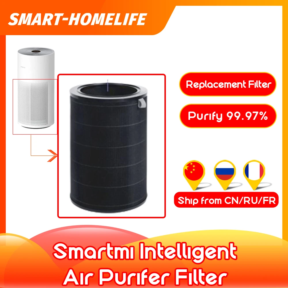 Умный очиститель воздуха Smartmi для дома с Hepa-фильтром 400 м/ч PM CADR стерилизатор