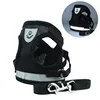 Vest Harness Leash Adjustable Mesh Vest Dog Harness Collar Chest Strap Leash Harnesses With Traction Rope XS/S/M/L/XL 5
