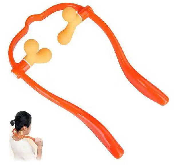 Neck Care Massager Cervical Spine Rollers White Collar Neck Relaxation