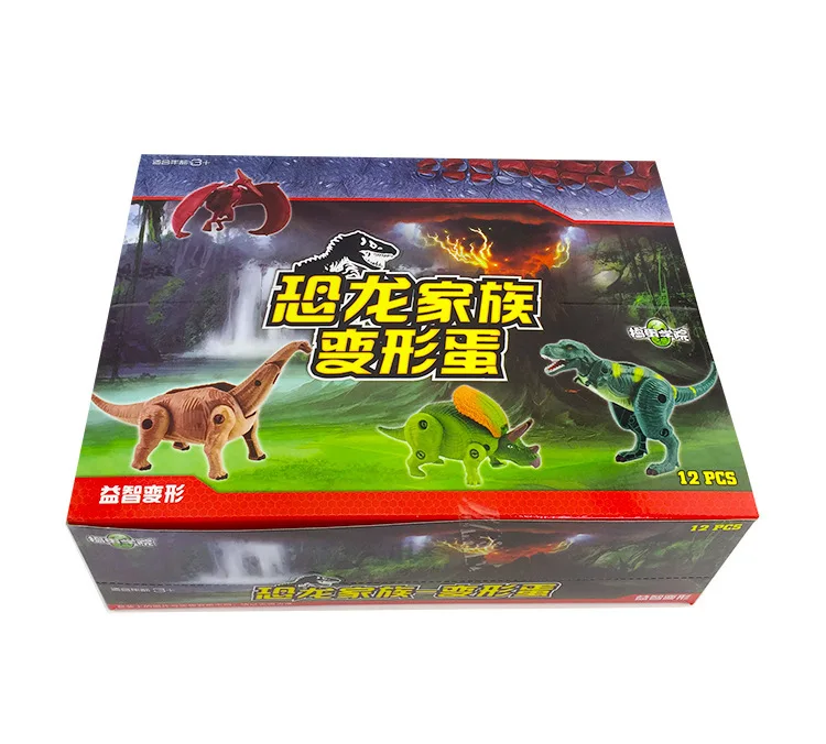 MZ игрушка трансформация динозавр Юрского периода T-Rex Капсула Игрушка Дети Раннее Образование игрушка подарок распределение