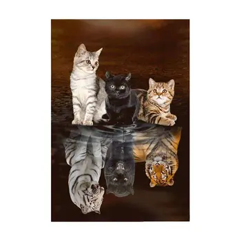 

Full Square Drill 5D Diy Diamond Painting"Animal Cat"Embroidery Cross Stitch 5D Home Decor Gift