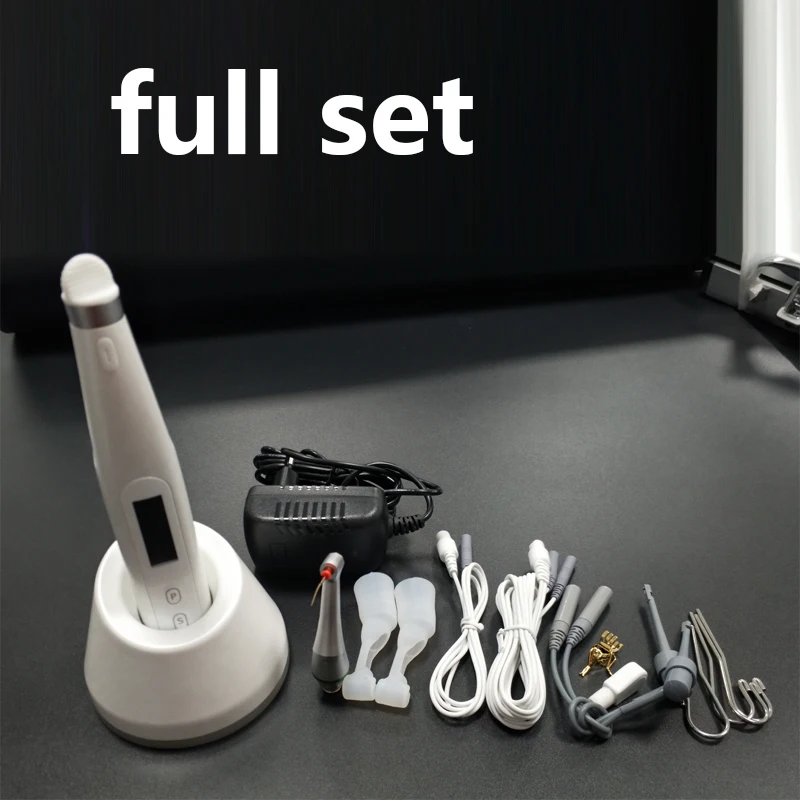 Dental 16:1 Reduction Contra Angle Push Head for Cordless Endodontic Endo Motor - Цвет: full set