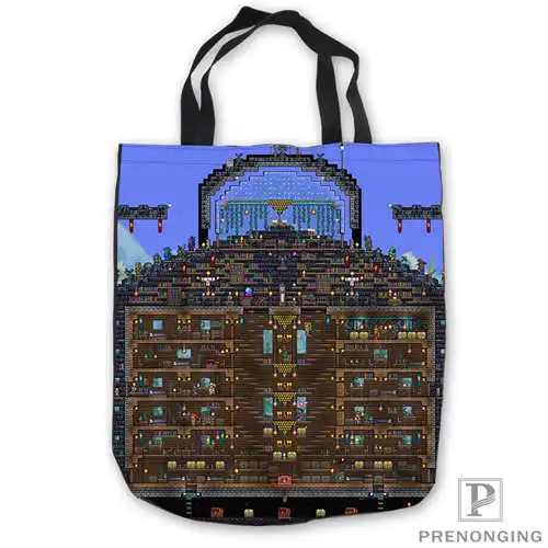 

Custom Canvas terraria ToteBags Hand Shopping Bag Casual Beach HandBag Casual 180713-06-1
