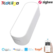 Tuya vida inteligente sensor zigbee brilho sensor de luz para automação residencial inteligente residencial app controle trabalho com zigbeegateway