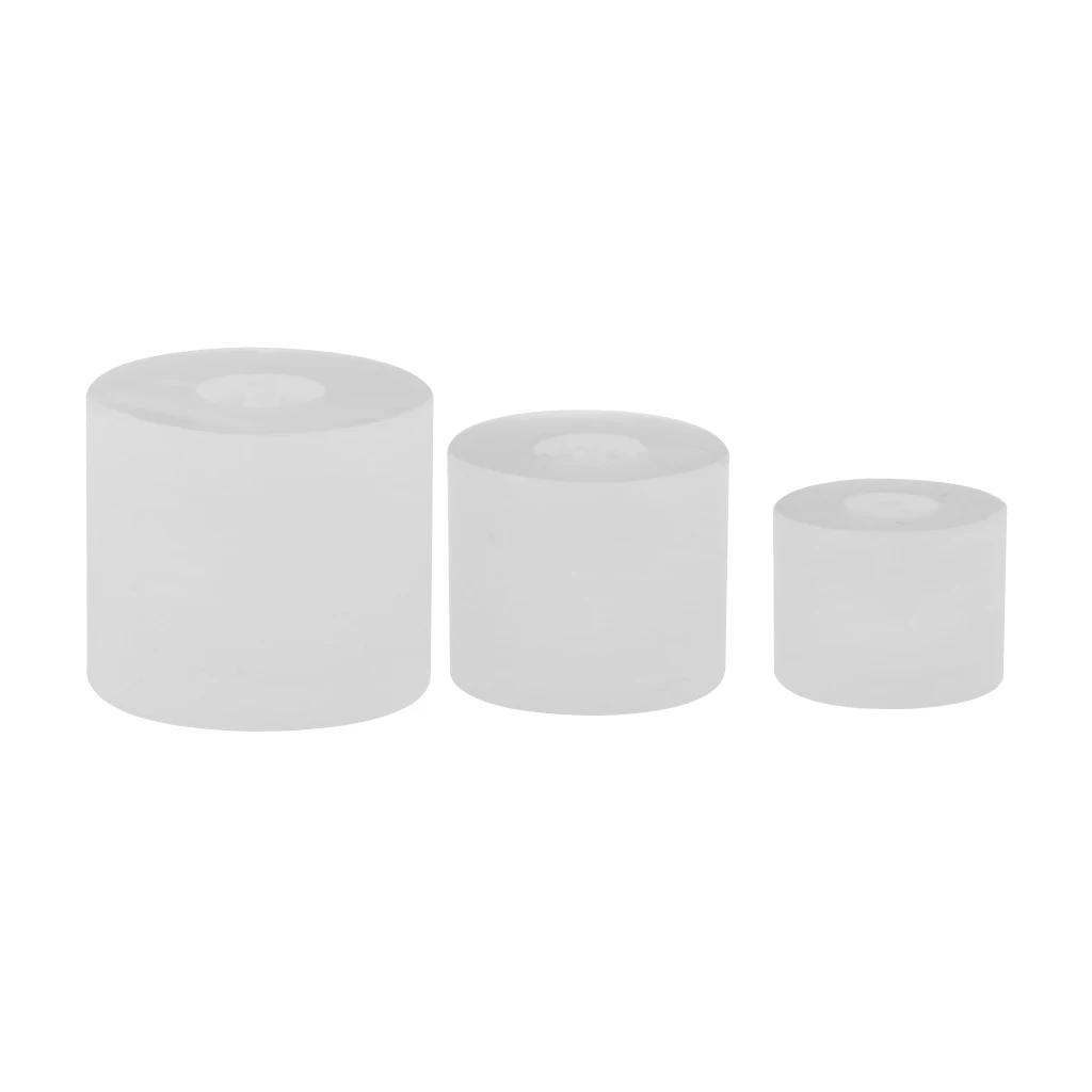 3 Pieces Sphere Shaped Silicone DIY Molds Jewelry Making Mould Tool for Resin Casting 9mm/12mm/16mm