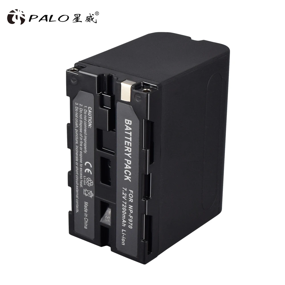 PALO 7200 мА/ч NP F960 F970 F950 Батарея для Sony PLM 100 CCD TRV35 MVC FD91 MC1500C L10|Цифровые аккумуляторы| |