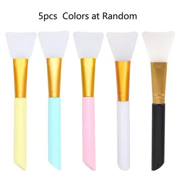

5Pcs Silicone Cleaning Mixing Brush UV Resin Cleaning Mold Tools Jewelry Making Tools Colors Random