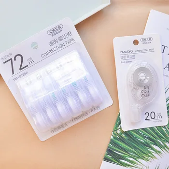 

Kawaii Cute Correct Correction Tape Pens Transparent color Korea Kids School Office Supplies Stationery Novelty For Student