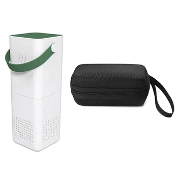 

1pcs Protective Storage Headphone Case Bag & 1pcs USB Air Purifier with Handle Negative Ions Mute Formaldehyde-Removal