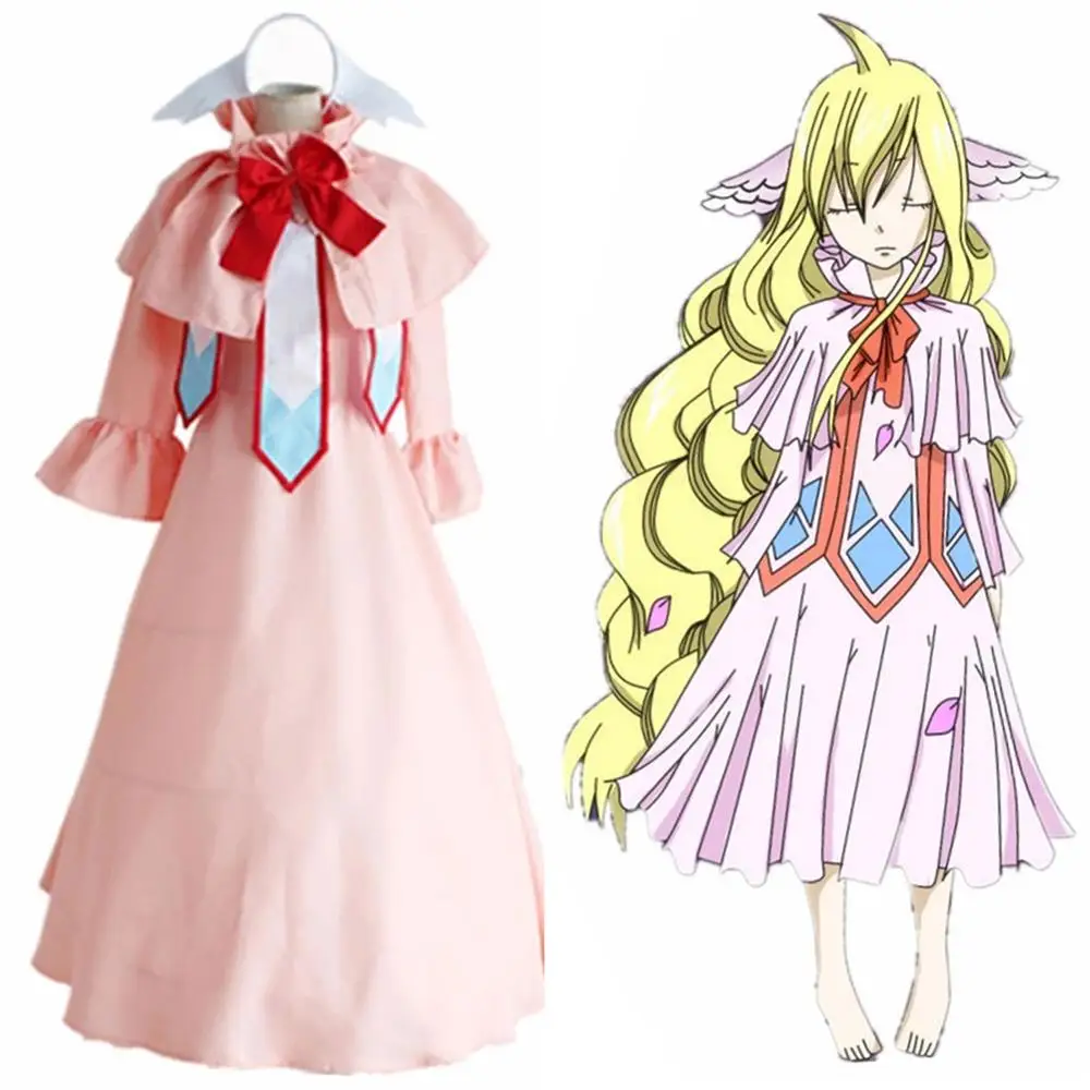 Fairy Tail Cosplay Mavis Vermilion Cosplay Costume Dress Halloween Carnival Costumes Anime Costumes Aliexpress