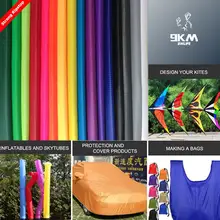 Tissu Nylon Ripstop 40D, 5m x 1.5m, revêtement PU résistant aux UV, imperméable pour cerf volant, drapeau gonflable, bâche, tente, projets de bricolage
