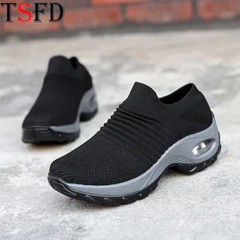 

Low Top Running Shoes for Men Shoes Sneakers Air Cushion Man Sport Shoes Platform Running Shoe Black Men's Sports Shoes 2020 V2